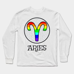 ZODIAC PRIDE ARIES Long Sleeve T-Shirt